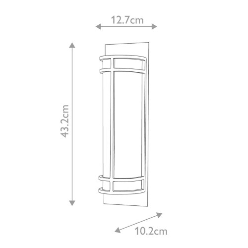 Kinkiet Fusion - 2 źródła światła - Naturalny mosiądz