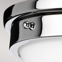 Plafon Gravity - 2 źródła światła - Polerowany chrom