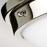 Plafon Gravity - 2 źródła światła - Polerowany nikiel