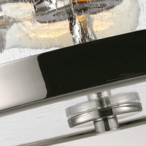 Półplafon Harrow - 2 źródła światła - Polerowany nikiel