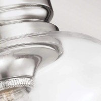 Plafon Hounslow - 1 źródło światła - Polerowany nikiel