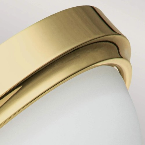 Plafon Malibu - 2 źródła światła - Polerowany mosiądz