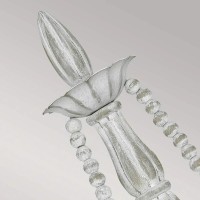 Kinkiet Maryville - 2 źródła światła - Przecierany szary