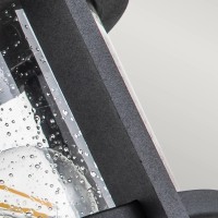 Plafon Merrill - 2 źródła światła - Czarny