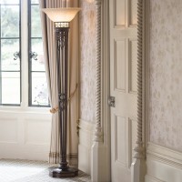 Lampa podłogowa Opera - 1 źródło światła - Florenckie złoto