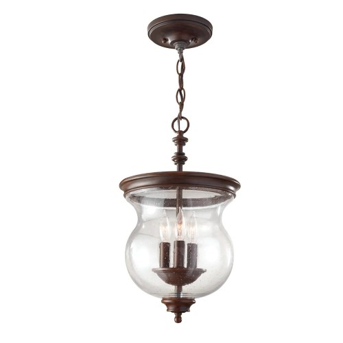 Półplafon Pickering Lane - 3 źródła światła - Klasyczny brąz