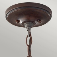 Półplafon Pickering Lane - 3 źródła światła - Klasyczny brąz