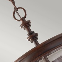 Półplafon Pickering Lane - 3 źródła światła - Klasyczny brąz