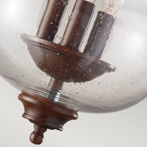 Półplafon Pickering Lane - 3 źródła światła - Klasyczny brąz