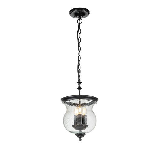 Półplafon Pickering Lane - 3 źródła światła - Czarny