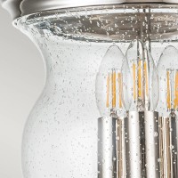 Półplafon Pickering Lane - 3 źródła światła - Polerowany nikiel