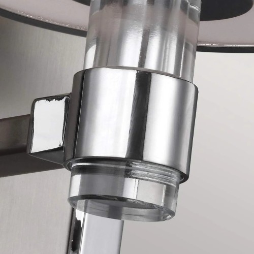 Kinkiet Prospect Park - 1 źródło światła - Satynowy nikiel, chrom