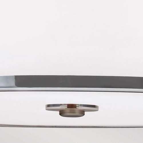 Lampa wisząca Prospect Park - 4 źródła światła - Satynowy nikiel, chrom