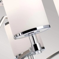 Żyrandol Prospect Park - 9 źródeł światła - Satynowy nikiel, chrom