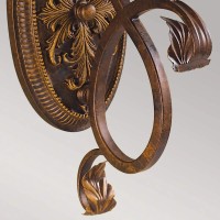 Kinkiet Sonoma Valley - 1 źródło światła - Szylkretowy