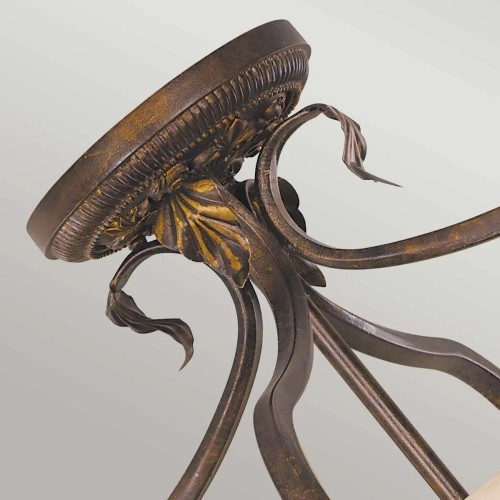 Półplafon Sonoma Valley - 3 źródła światła - Szylkretowy