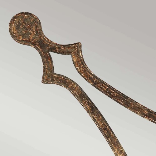 Kinkiet Tilling - 1 źródło światła - Postarzane złoto