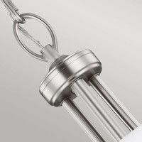 Żyrandol Vintner - 3 źródła światła - Satynowy nikiel