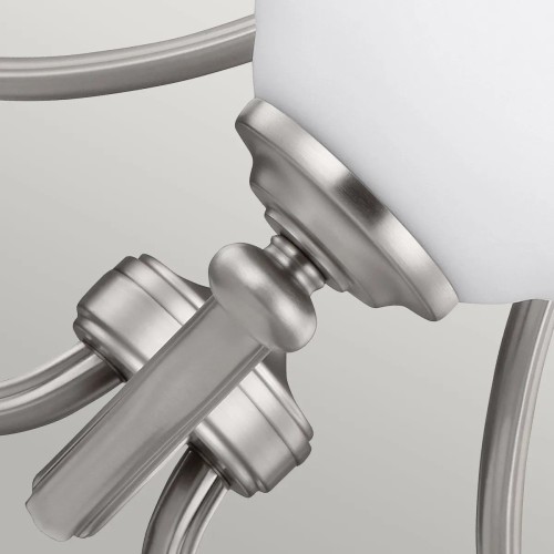 Żyrandol Vintner - 3 źródła światła - Satynowy nikiel