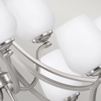 Żyrandol Vintner - 9 źródeł światła - Satynowy nikiel