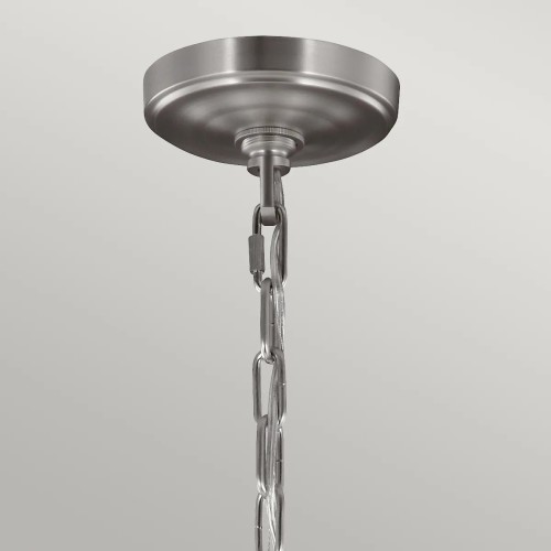 Żyrandol Vintner - 9 źródeł światła - Satynowy nikiel