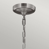 Żyrandol Vintner - 9 źródeł światła - Satynowy nikiel