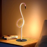 Lampa stołowa LED Flamingo - Różowy