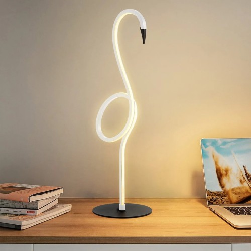 Lampa stołowa LED Flamingo - Biały