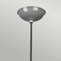 Lampa wisząca Franklin - 1 źródło światła - Szary